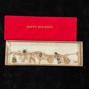 Brand new Happy holidays new year bracelets